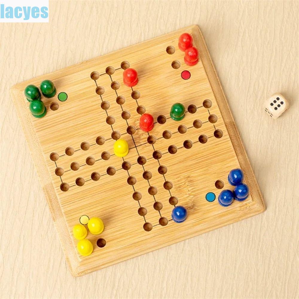 LACYES Mini Chess Borad Game, ปรับปรุงสติปัญญากระดานหมากรุก Travel หมากฮอสแบ็คแกมมอน, การศึกษาแบบพกพ