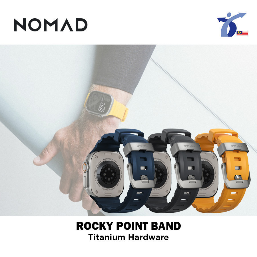NOMAD Rocky Point Band เข้ากันได้กับ A.Watch - Ultra1-2/Series1-10&SE (46mm/49mm)