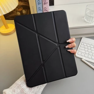 เคส แกนY อะคริลิค Samsung Galaxy Tab S10lite/A11+/S9/S9+/S10+/S8+/S7+/A9 case for Tabletพร้อมช่องใส่ปากกา