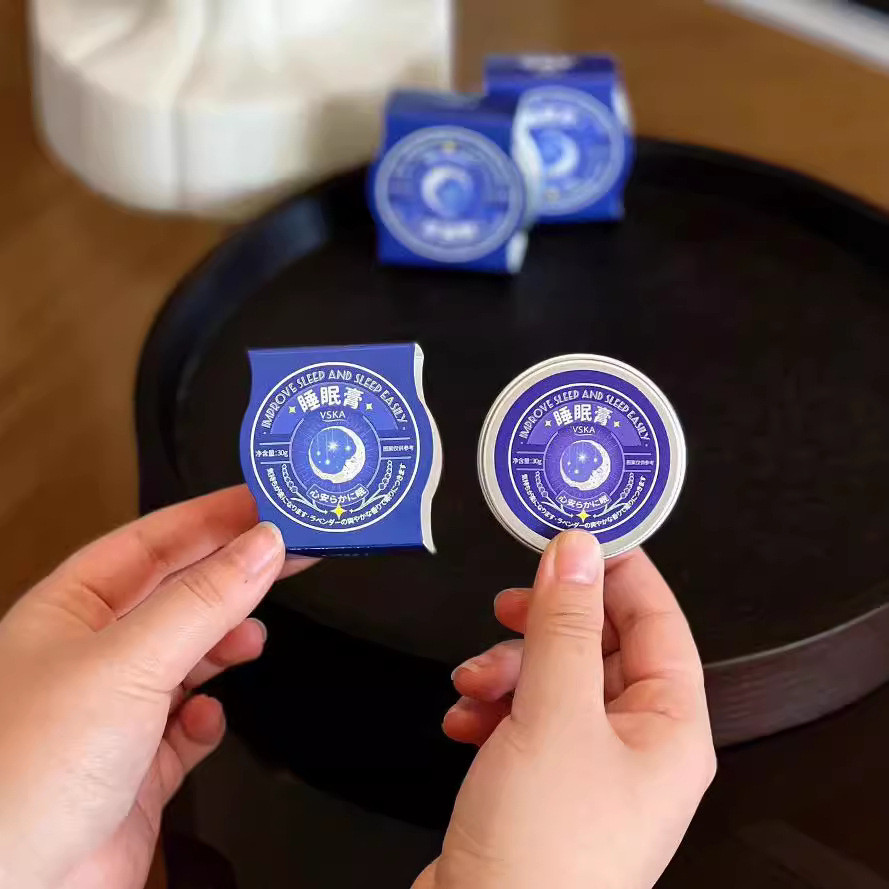 Vska Balm Plant Formula Slow Mood Lavender Aromatherapy Balm 30g ขวด 10.23-13