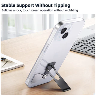 Fonken Mini Folding Phone Back Sticker Bracket 360° ที่วางโทรศัพท์แบบหมุนได้ ขาตั้งแท็บเล็ตแบบบางพิเศษ
