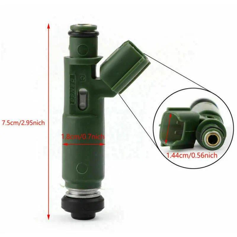 23250-22040 23209-22040 23250-0D040 4PCS หัวฉีดน้ํามันเชื้อเพลิงหัวฉีดสําหรับ Toyota 1.8 เครื่องยนต์