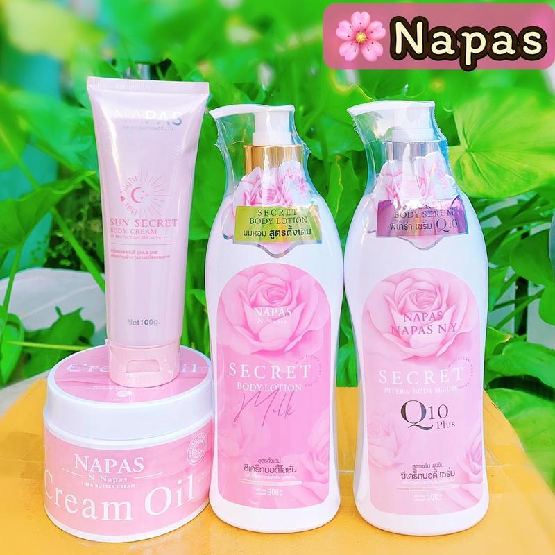 NAPAS Fragrant Milk Lotion Secret Body Serum Napas Oil Sunscreen