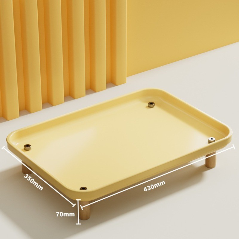 ชามแมว ชุดชามอาหารสัตว์เลี้ยงขอบสูง ป้องกันอาหารหก  ชามสุนัข ชามเซรามิก - รูปที่ 4