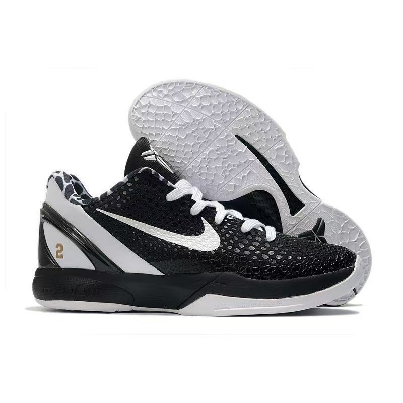Kobe 6 Generation Mens Real Combat Basketball Shoes Mens Womens Shoes Zoom Kobe6 Air Cushion Low-Top