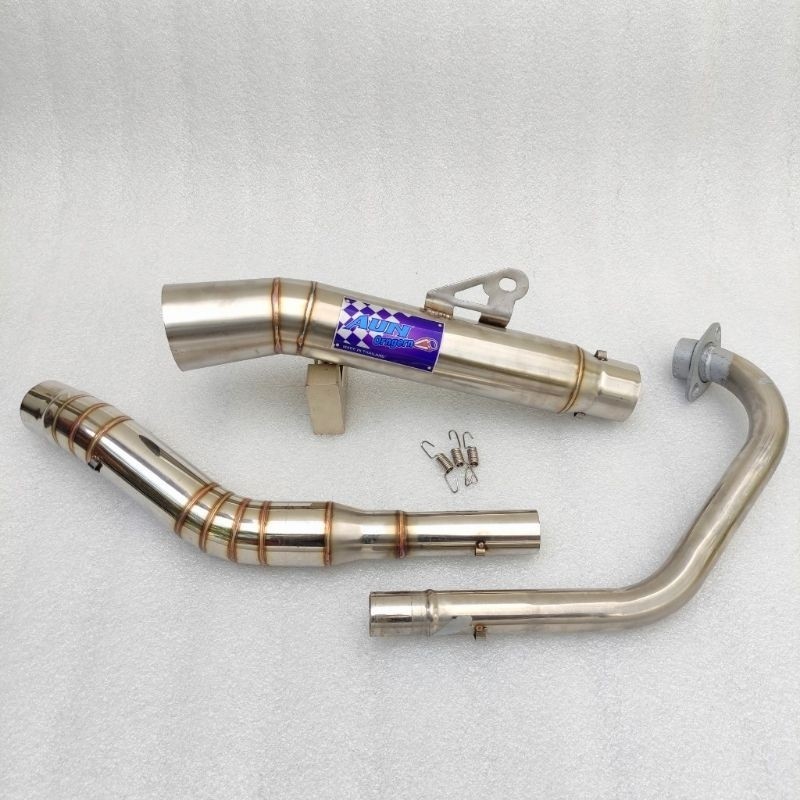 AUN ท่อ super เปิด 51 มม.หลอดประเภท 1 ชุดสําหรับ Tmx 125 Tmx 155 Rusi tc100 Rusi tc125 Rusi tc150 Ra