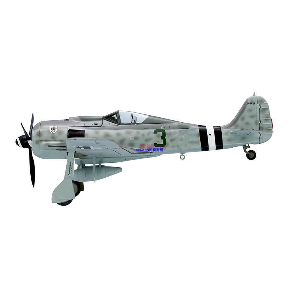 F-TOYS 1/72 Fully Movable Series เยอรมัน FW190 Fighter กึ่งสําเร็จรูปรุ่นใหม่เอี่ยมพร้อมสต็อก