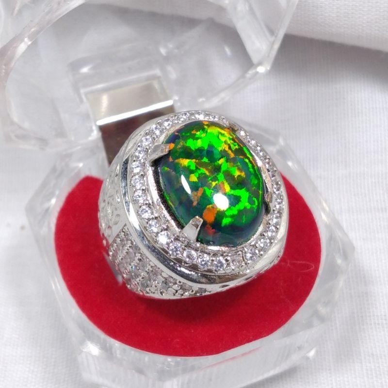 AUSSY BLACK OPAL STONE TOP JARONG ORIGINAL CHATAM