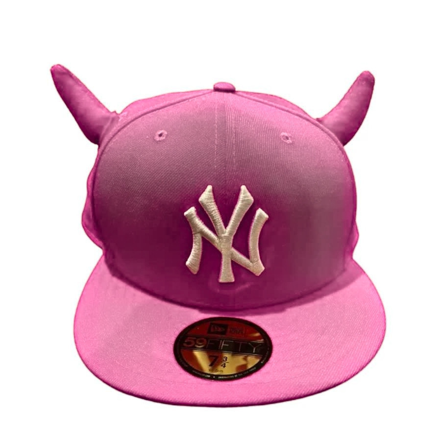 ใหม่/Era New York Yankees Red Ryder Studio Devils Corner 59FIFTY ติดตั้ง Ha [เทรนด์] ใหม่ประณีตปิดแฟ