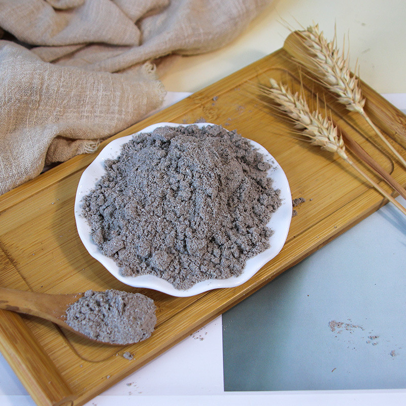 งาดําวอลนัทถั่วดําหม่อนผงงาดําวางเมล็ดข้าวผงอาหารทดแทนผงOEM 1027c