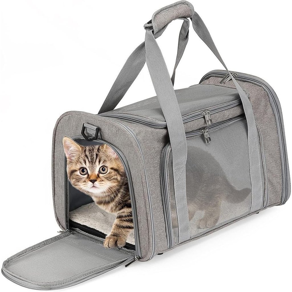 Mr. Pen- Pet Carrier, Cat Carrier, Dog Carrier, Cat Bag Carrier, Cat Travel Carrier, Soft Cat Carrie