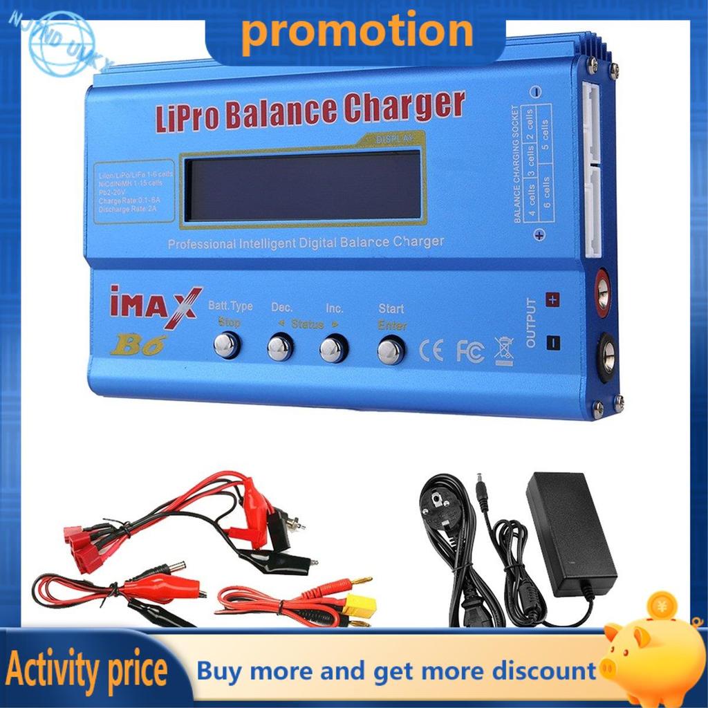 nj7ndumkx.phFor B6 80W Lipo Battery Charger + Lipo NiMh Li-Ion Ni-Cd Digital Lipro Balance Charger เ