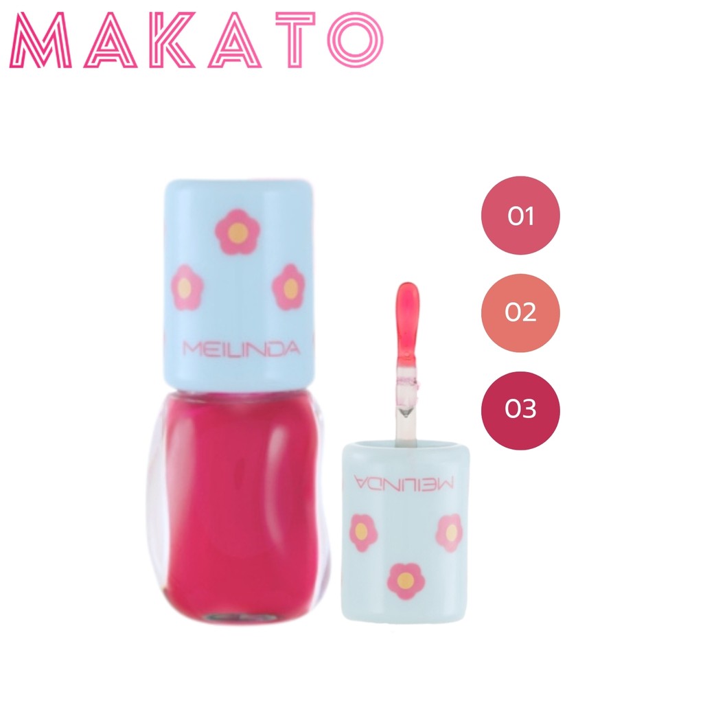 MEILINDA Dewy Glassy Lip Gloss เมลินดา ลิป ลิปกลอส เนื้อฉ่ำ ปากดูอิ่มฟู เกลี่ยง่าย 1 แท่ง