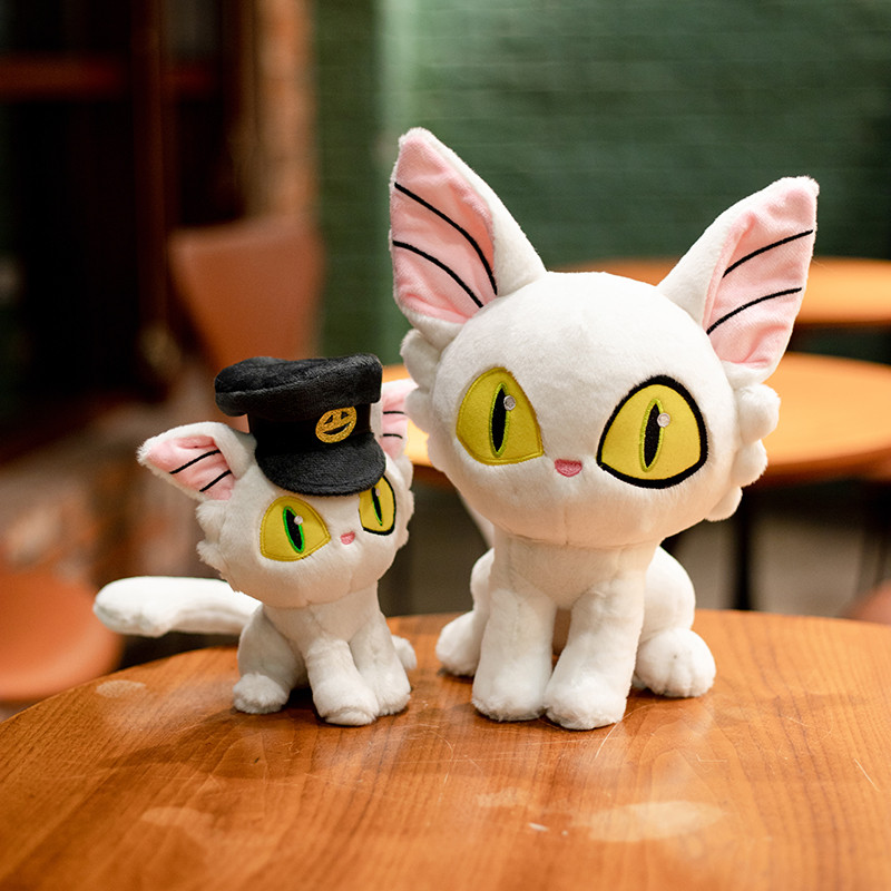 Suzuya Journey Cat เก้าอี้ Merchanded Plush ตุ๊กตา Makoto Shinkai Suzuya ในครัวเรือนตุ๊กตา Minister 