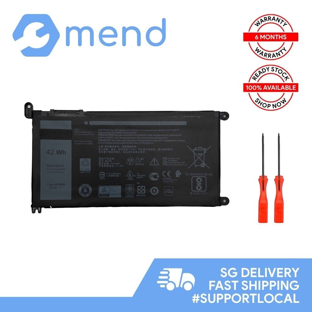 Dell Battery WDXOR for Inspiron/Latitude series