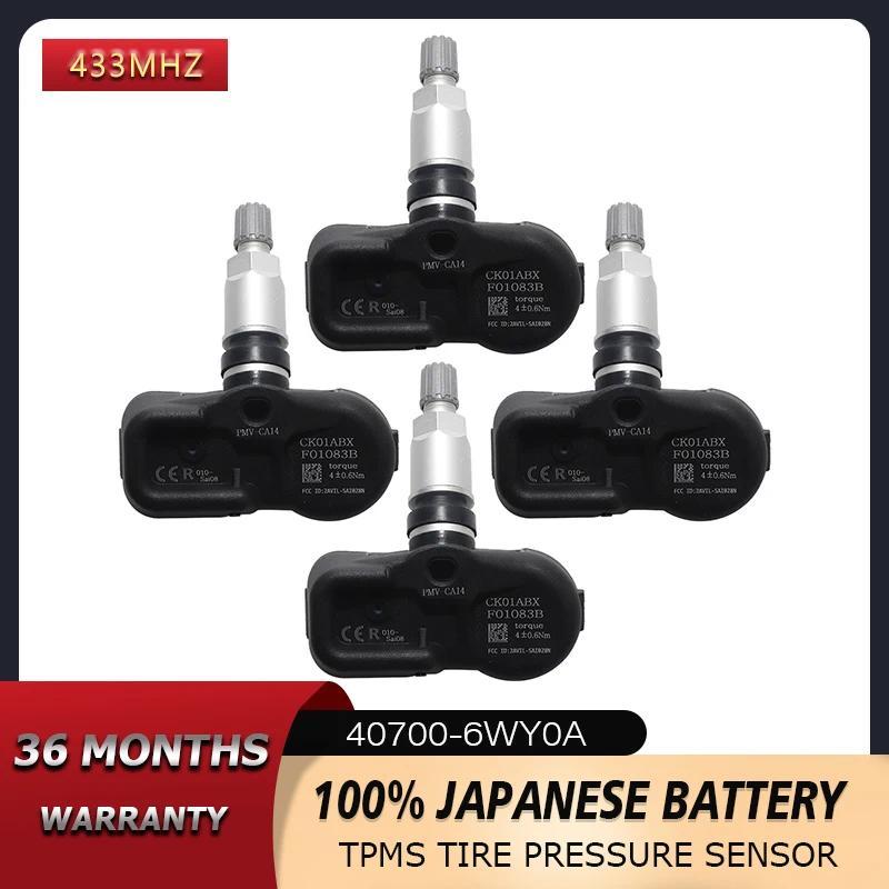 เซ็นเซอร์ความดันยางสําหรับ Infiniti Q70 QX50 Nissan JUKE Leaf 2013-2022 433MHz PMV-CA14 เซ็นเซอร์ TP