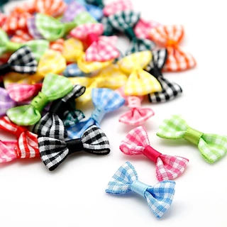 โบว์ริบบิ้นผ้าซาตินสีดำ/ขาว 25 ชิ้น ดีไซน์หรูหรา สำหรับทำกิ๊บติดผม ตกแต่งงานเย็บปักถักร้อย และงานคราฟต์ DIY