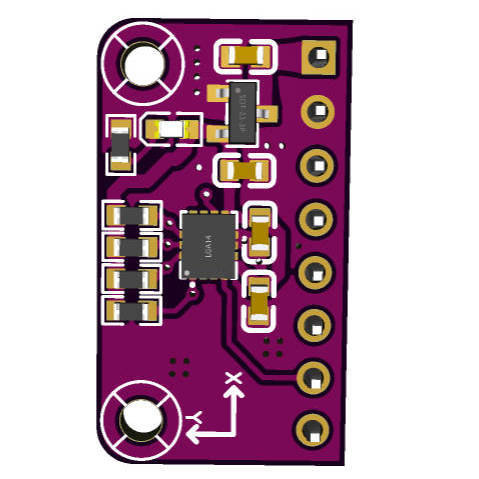 ICM42688 เซ็นเซอร์ท่าทาง Gyroscope Motion Sensor โมดูล IMU
