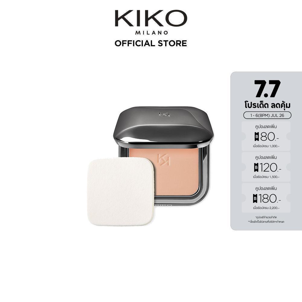 KIKO MILANO Weightless Perfection Wet And Dry Powder Foundation พาวเดอร์ ฟาวน์เดชั่น (แป้งพัฟ, กันแดด ผสมรองพื้น)