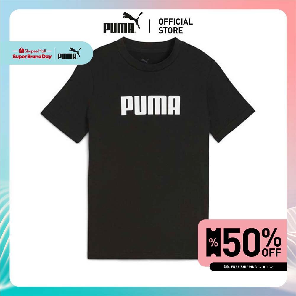 PUMA - Essentials Logo Tee Youth Female-68835101