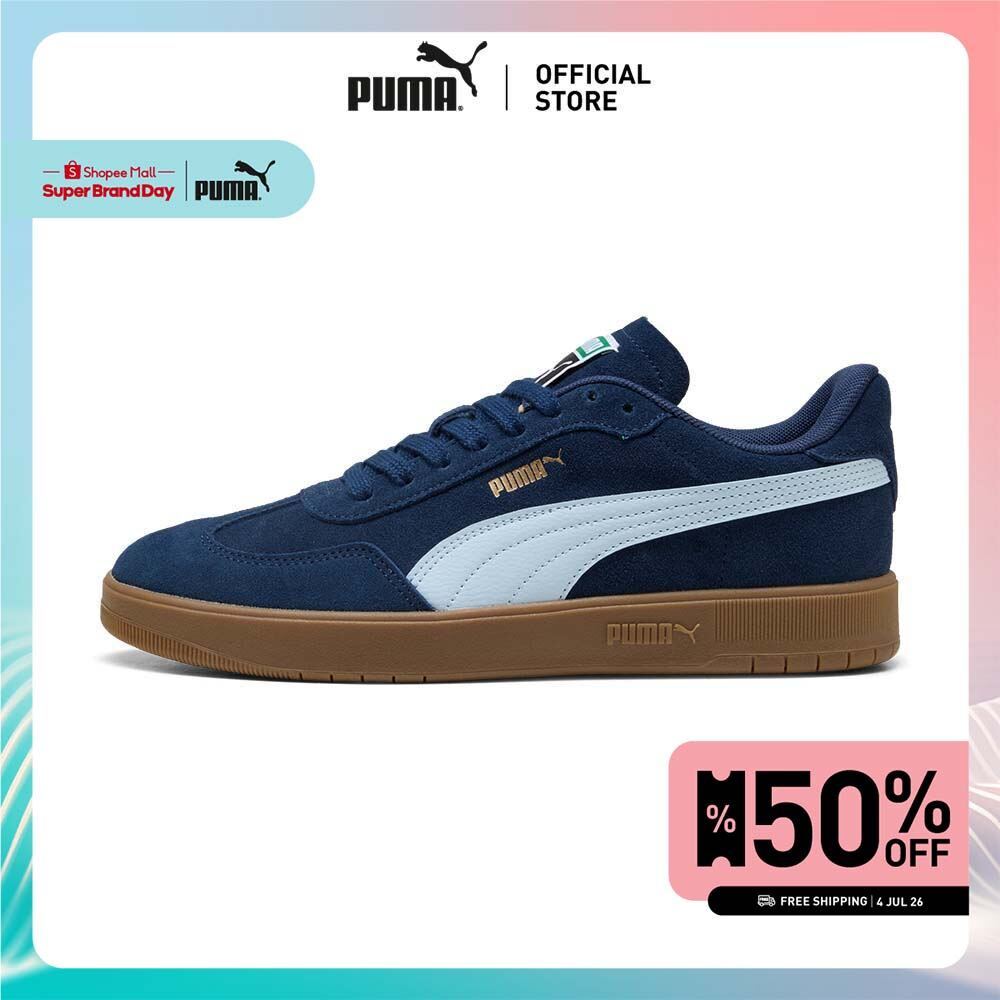 PUMA Basics รองเท้าผ้าใบ Ascenso Suede ยูนิเซ็กส์ สีฟ้า - 40594803