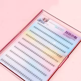 BL ขนตาด้านล่างแบบติดเองไม่ต้องใช้กาวสามารถนำกลับมาใช้ใหม่ได้สำหรับการแต่งหน้าขนตาปลอมแบบ DIY