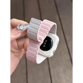สายซิลิโคนแบบแม่เหล็กพร้อมเคสสำหรับ Huawei Watch Fit 5 4 Pro 5 4 3 2 1 SE