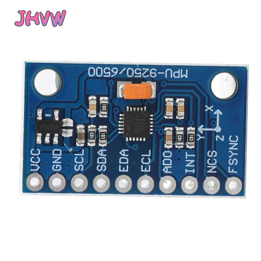 JHVW เซ็นเซอร์ 9 แกน,โมดูลไจโรสโคป 3-5V 16 บิต,โมดูลเซ็นเซอร์ MPU-9250 GY‐9250 เซ็นเซอร์แม่เหล็ก 9 แ