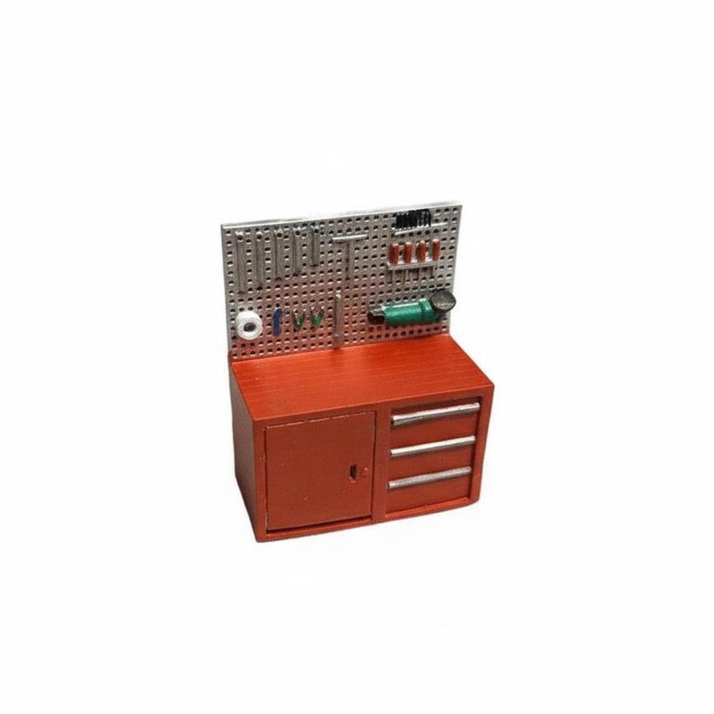 [arutoxalc] Miniature Repair Shop Fixture Resin Workshop Shelf สําหรับรุ่น Garage Diorama