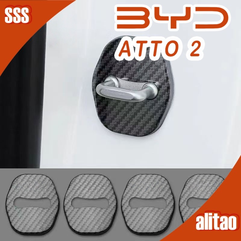 [READY]BYD ATTO 2 Door lock cover Body kit byd atto 2 Stainless steel protective cover Car decoratio