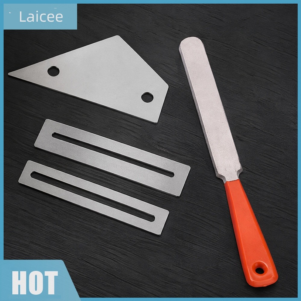 [Laicee.th] Guitar Fret Crowning Luthier File Fret End Dressing File Guitar Fret Polishing Kit for R