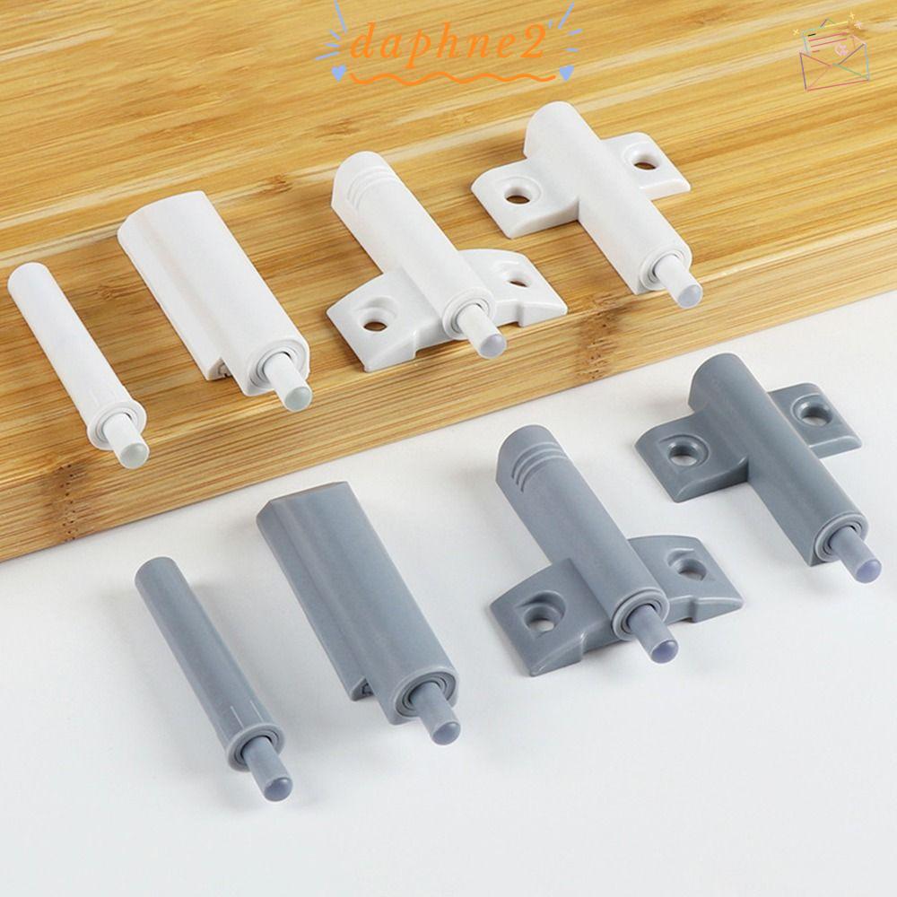 DAPHNES Damper บัฟเฟอร์ปิด Push To Open Door Damper, Soft Piston Cabinet Door Stops สําหรับห้องครัวในครัวเรือน