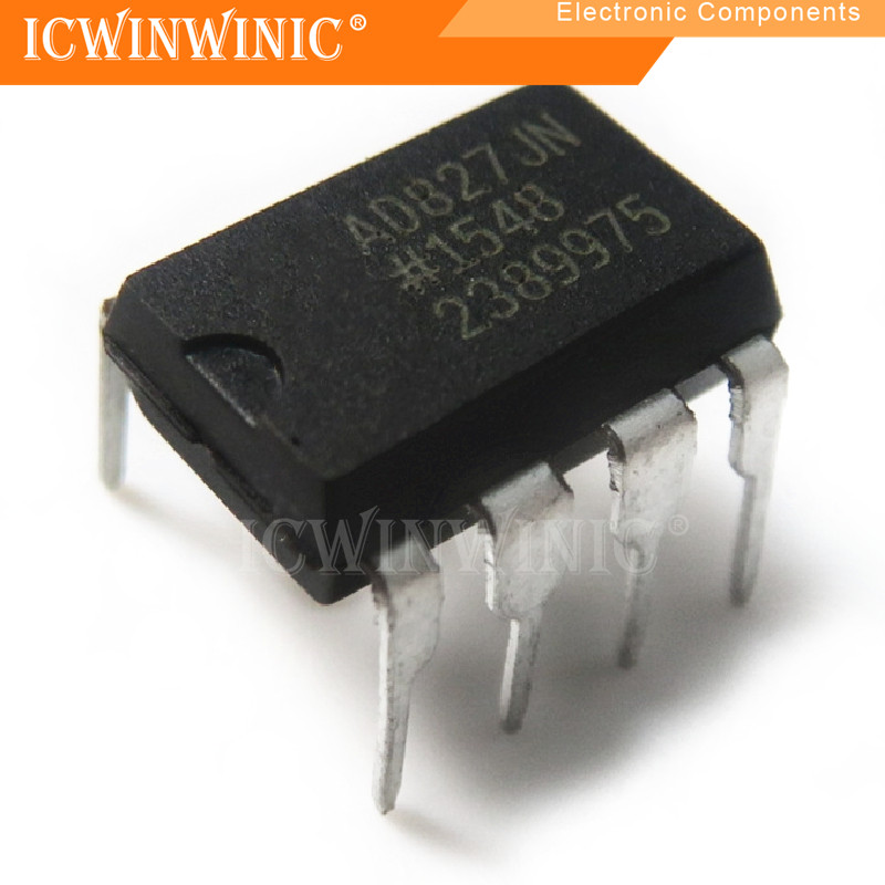 5 ชิ้น AD827JNZ AD827JN DIP-8 ส่วนประกอบอิเล็กทรอนิกส์