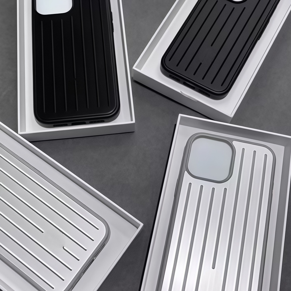 เหมาะสําหรับ Rimowa iPhone17rimowa16promax เคสโทรศัพท์ Apple เรียบง่ายระดับไฮเอนด์ 14promax เคสโทรศั