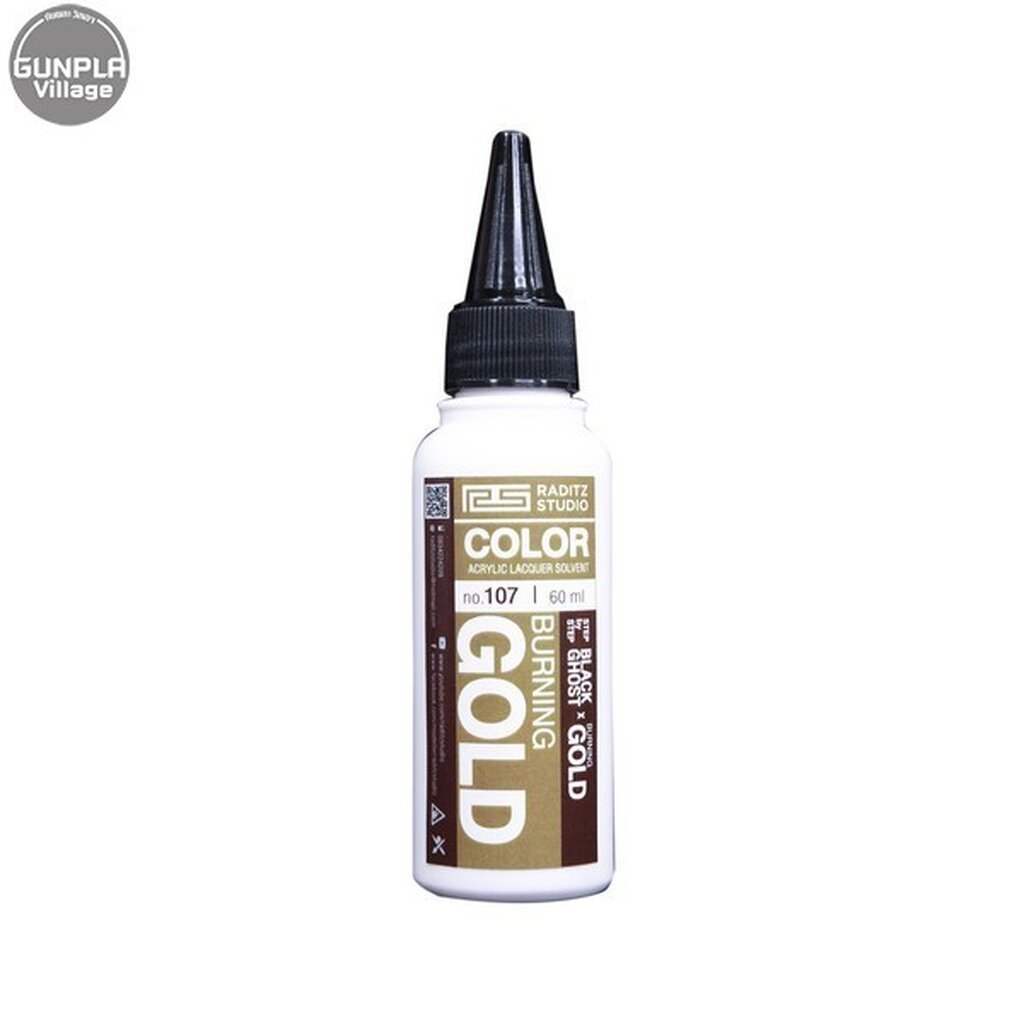 Raditz Studio RS 107S Burning Gold 60 ml (General Effect) 8858878601078 (สี)