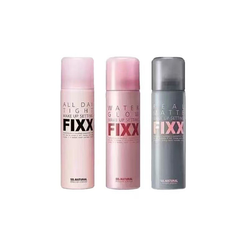 FIXX Makeup Setting Spray 75ML Hydrating Skin Refreshing กันน้ํา fixx ธรรมชาติ/ไม่รอยเปื้อน Moisturi