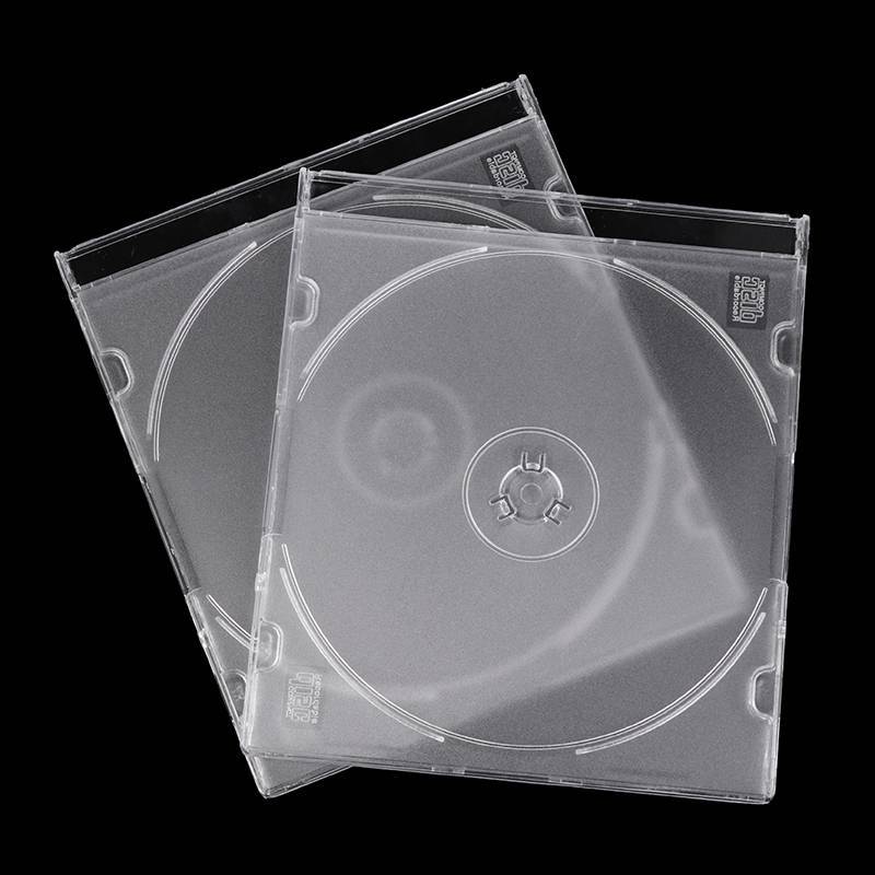 {Sakurasayin} CD Storage Case Transparent Stand Acrylic Holders For CDs DVD Storage Holder Transpare