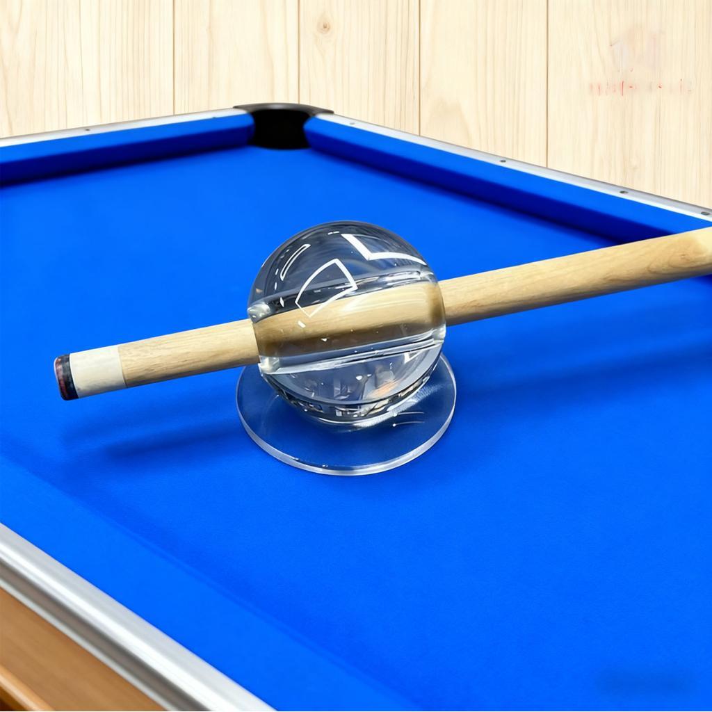 Luqeeg บิลเลียด Cue Stroke Trainer แก้วใสแบบพกพา Exerciser Training Aid Aiming Practice เครื่องมือสํ