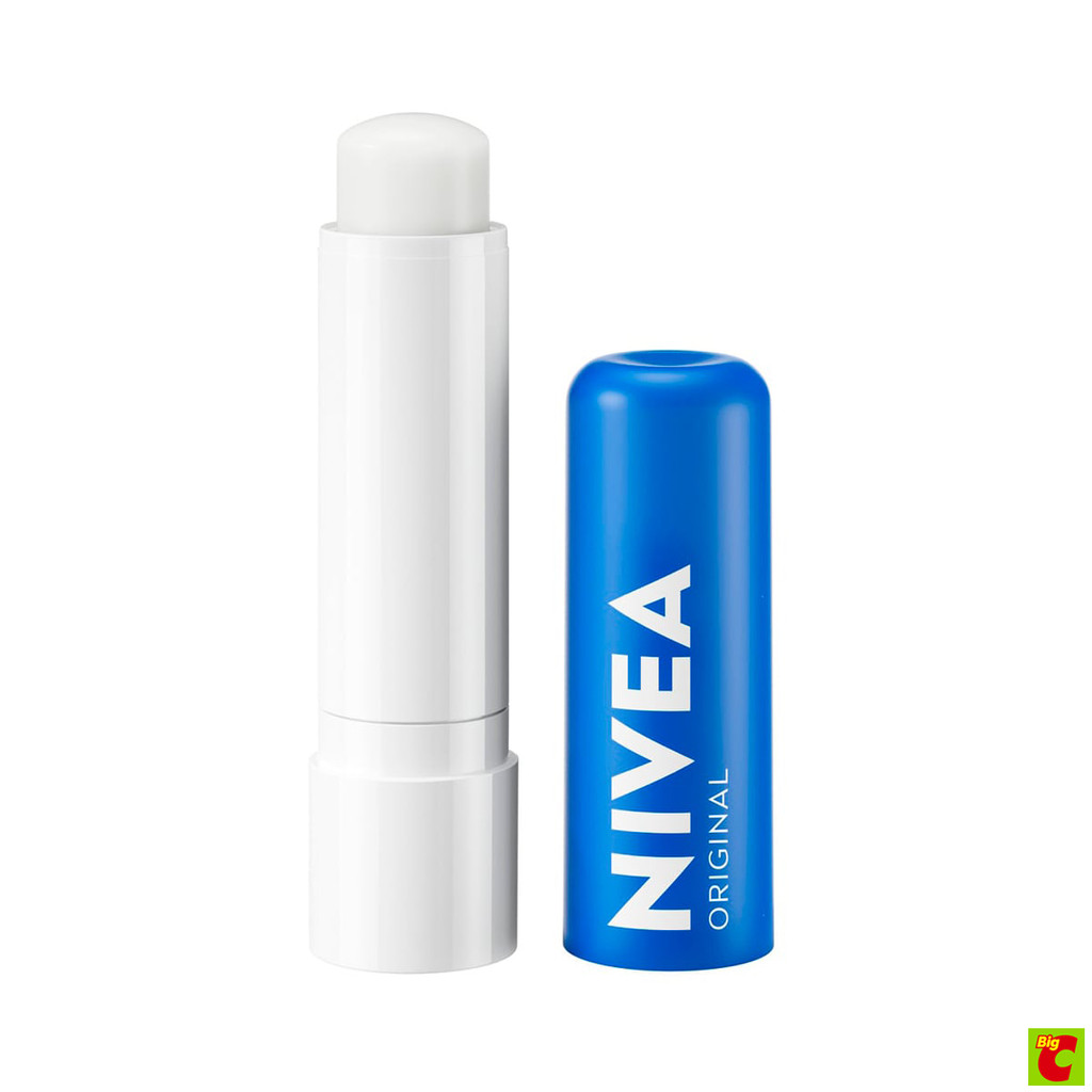 NIVEA مرطب شفاه Original Care شفاف 4.8 غ — صورة 2