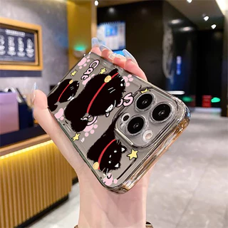 🌼KingMall🌼อซัมซุงลายหวานอวกาศใสกันตกพรีเมียมกันรอยสไตล์เกาหลี SAMSUNG A15 A14 A13 A05 A23 A16 A06 A55 A54 A50 A30S