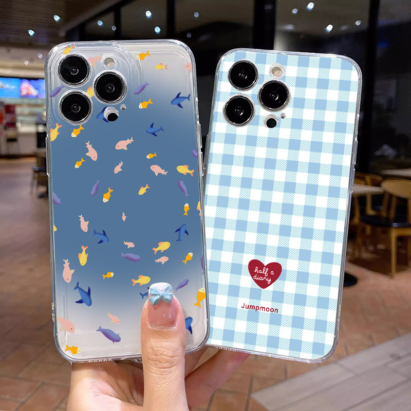 🌼KingMall🌼 เคสผู้หญิงลายหวานใสอวกาศสไตล์เกาหลี SAMSUNG A15 A14 A13 A05 A23 A16 A06 รุ่นใหม่ที่สวยงาม