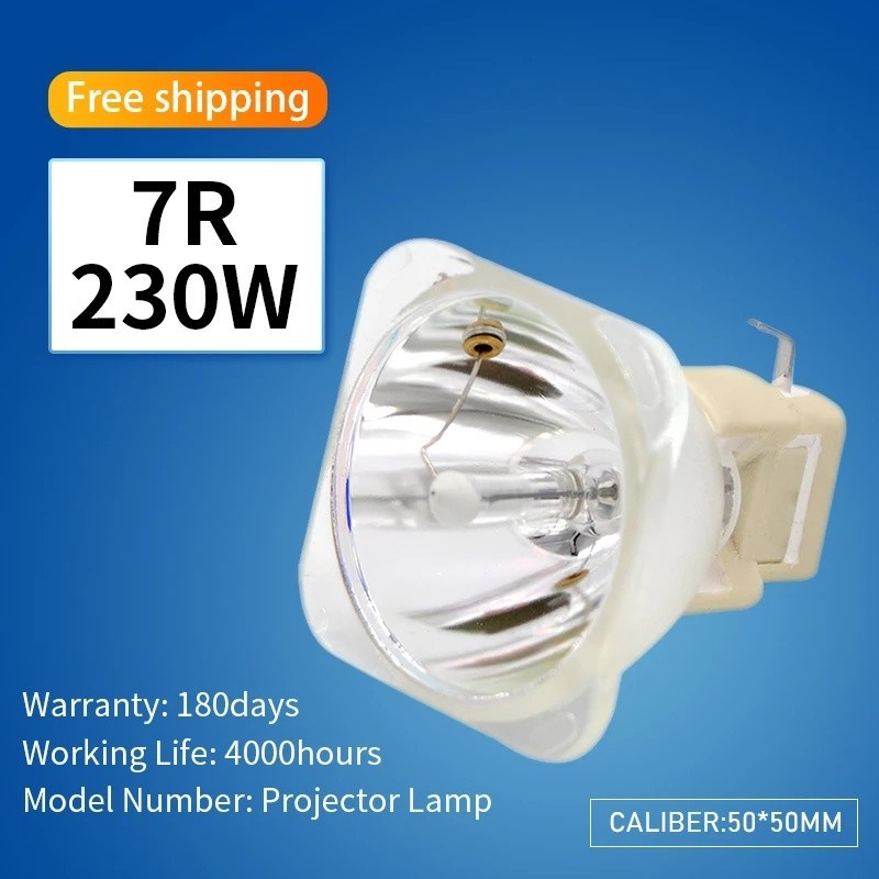 7R เปลี่ยน P-VIP 180-230/1.0 E20.6 Platinum MSD สําหรับ Beam โคมไฟ Bare Stage Moving Head