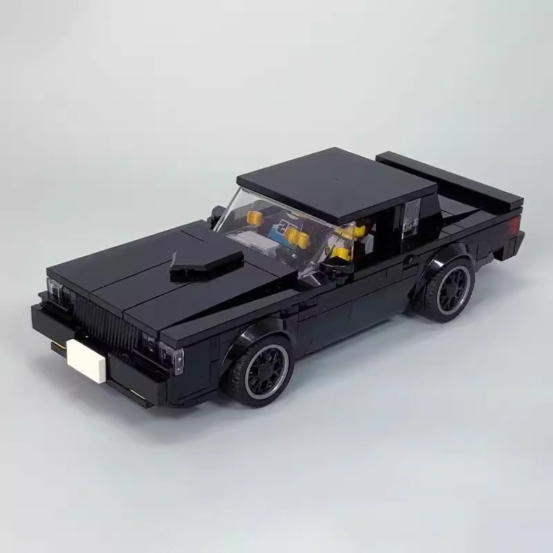 MOC เข้ากันได้กับ Lego 1987 Buick Grand National GNX Retro Car Building Block ของเล่นเด็ก07141039 ไอ