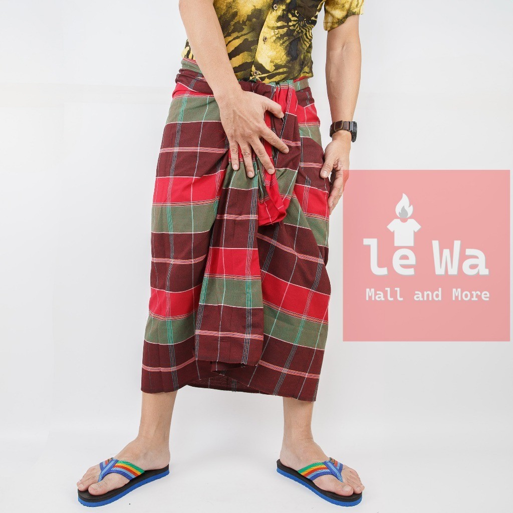 ผ้าโสร่ง โสร่งหางกระรอก ผ้าฝ้ายหางกระรอก มุสลิมใส่ได้ ราคาดีๆ