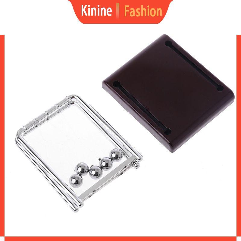 KIN Cradle Steel Newton s Balance ฟิสิกส์วิทยาศาสตร์ลูกตุ้มของเล่นโต๊ะสนุก