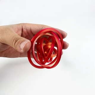 3D Rainbow หมุนโลหะ Gyro Spinner แหวน Fidget ของเล่น Anti-Anxiety ความเครียดบรรเทาโต๊ะของเล่นผู้ใหญ่เด็ก
