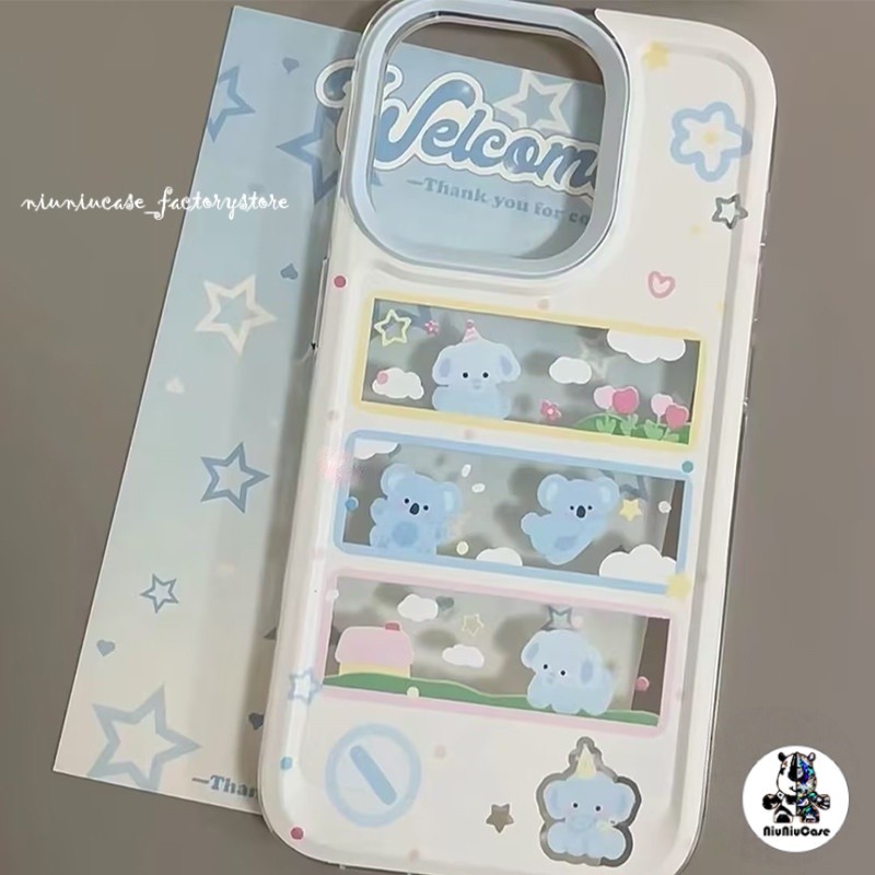 การ์ตูนโคอาล่าลูกสุนัขนุ่มเคสสำหรับ For iPhone 13 11 12 Pro Max 17 16 14 15 Pro Max XR 7 8 Plus XS Max X 15Pro SE Case