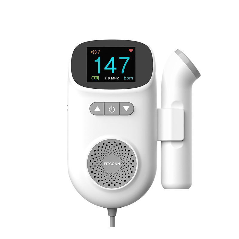 ครัวเรือนหญิงตั้งครรภ์ทารกในครรภ์ Heart Instrument Monitor Ultrasonic Dople ทารกในครรภ์ Heart Rate I