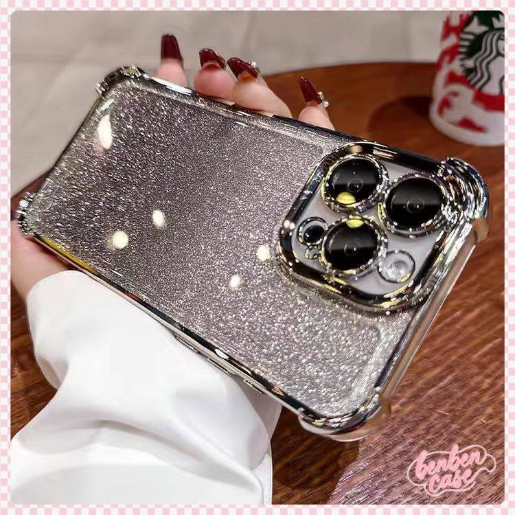 For VIVO VIVO V23 V30 V50 V60 Y29 Y31 Y51 Y31 Y53S Y33 V25 V29E Y200 S12 T4R เคสโทรศัพท์ Gradientชุบ