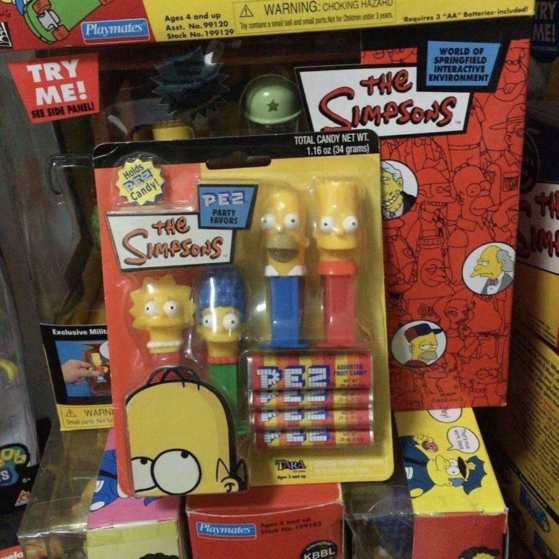 Simpsons pez Simpsons pez pez Candy Box 2001 Rare Collection Goods